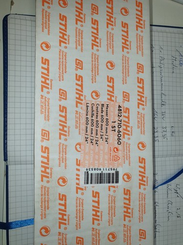 Stihl messer 600 - /, für