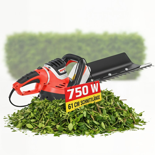 Elektro heckenschere 61cm - elektro, 750w